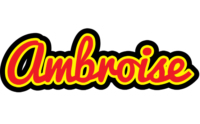 Ambroise fireman logo