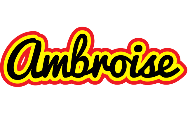 Ambroise flaming logo