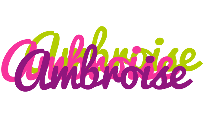 Ambroise flowers logo