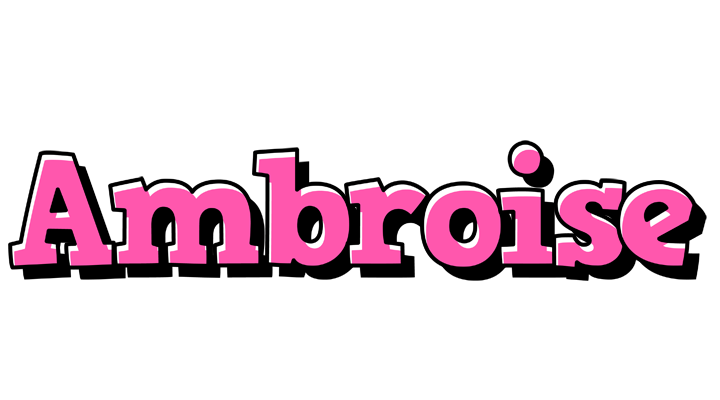 Ambroise girlish logo