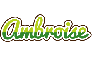 Ambroise golfing logo