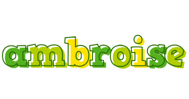 Ambroise juice logo