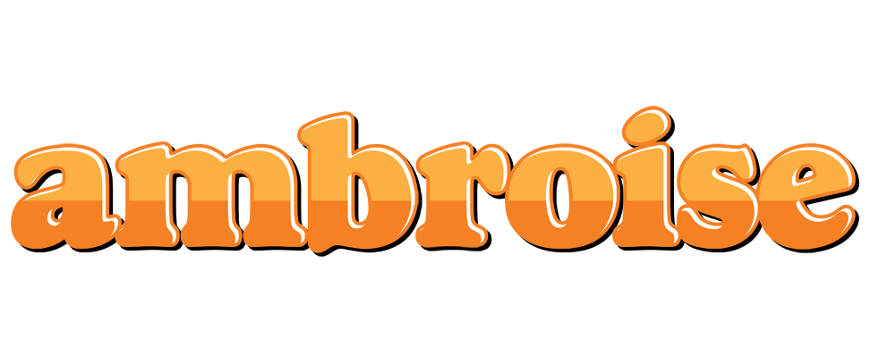 Ambroise orange logo