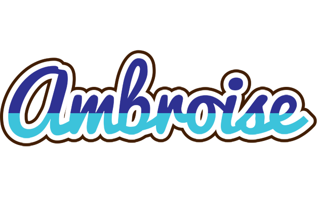 Ambroise raining logo