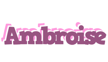 Ambroise relaxing logo