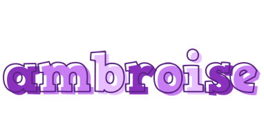 Ambroise sensual logo