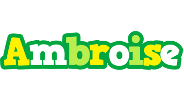 Ambroise soccer logo