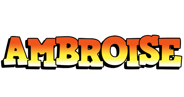 Ambroise sunset logo