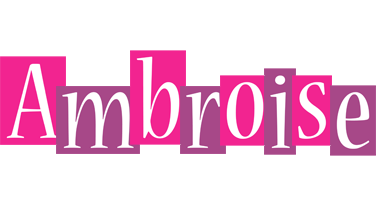 Ambroise whine logo