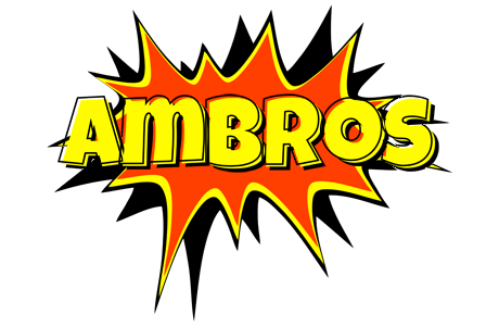 Ambros bazinga logo