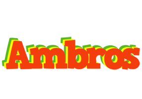 Ambros bbq logo