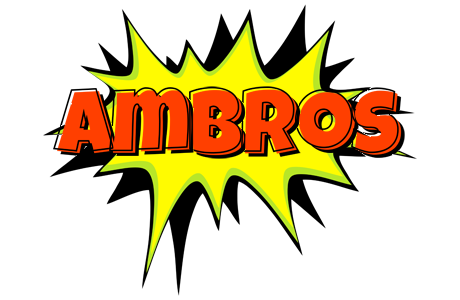 Ambros bigfoot logo