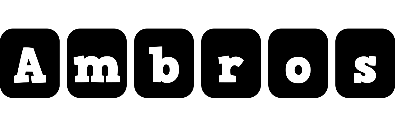 Ambros box logo