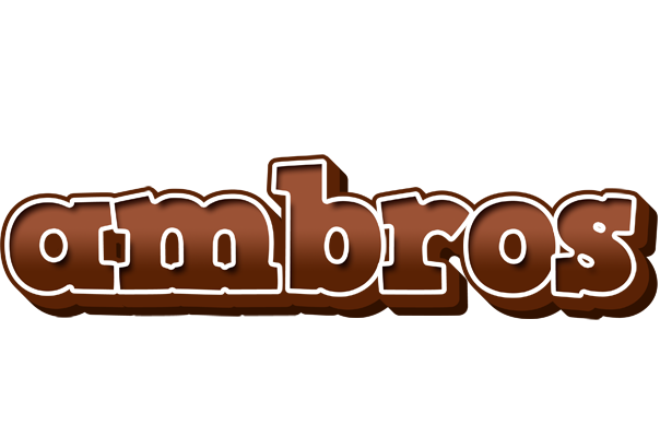 Ambros brownie logo