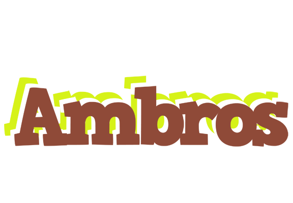 Ambros caffeebar logo