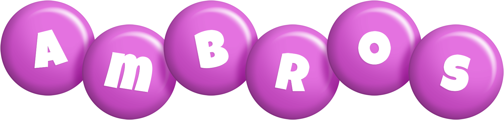 Ambros candy-purple logo