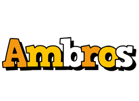 Ambros cartoon logo