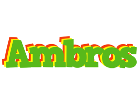 Ambros crocodile logo