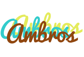 Ambros cupcake logo