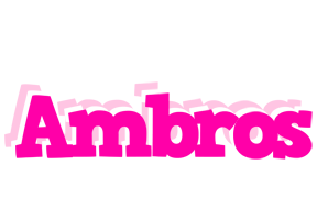 Ambros dancing logo