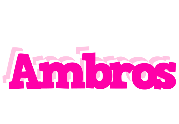 Ambros dancing logo