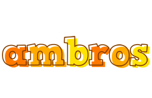 Ambros desert logo