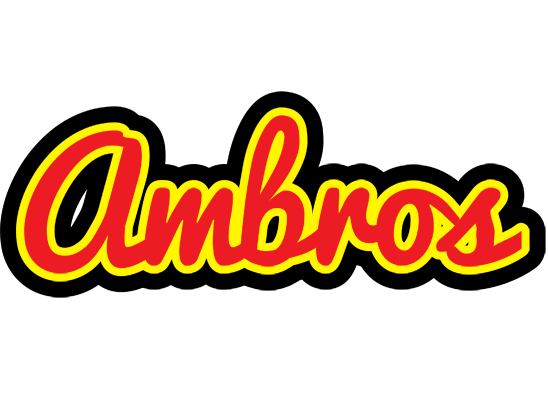 Ambros fireman logo