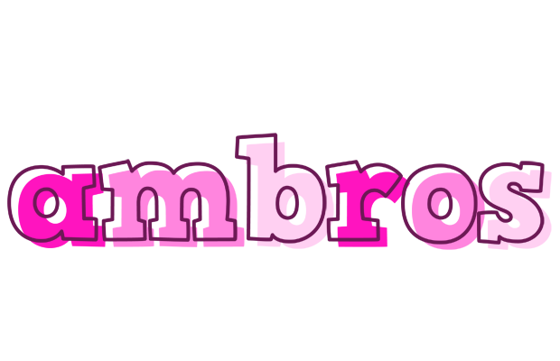 Ambros hello logo