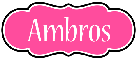 Ambros invitation logo