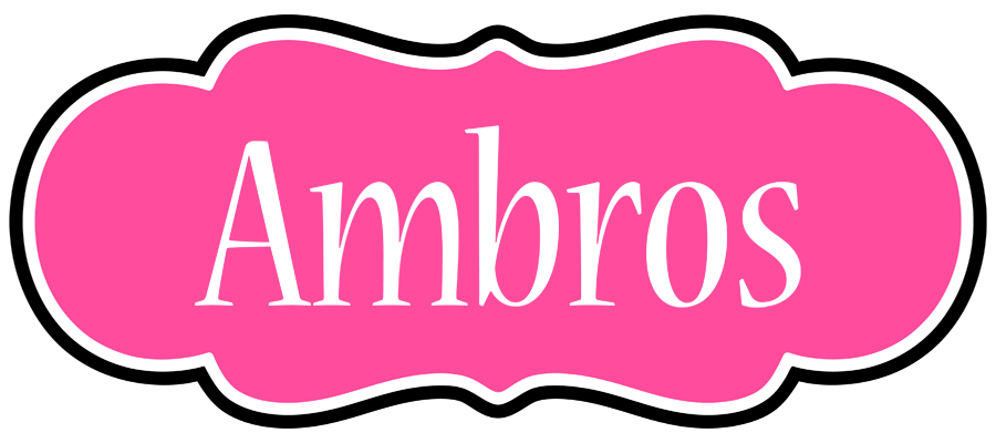Ambros invitation logo