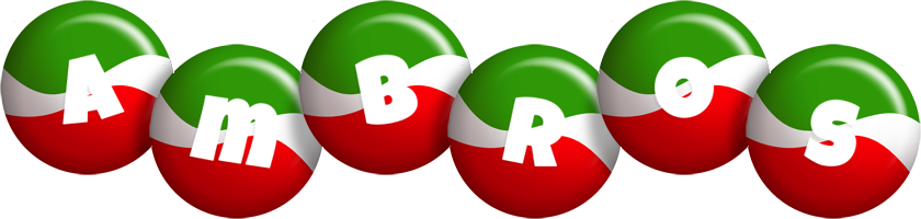 Ambros italy logo