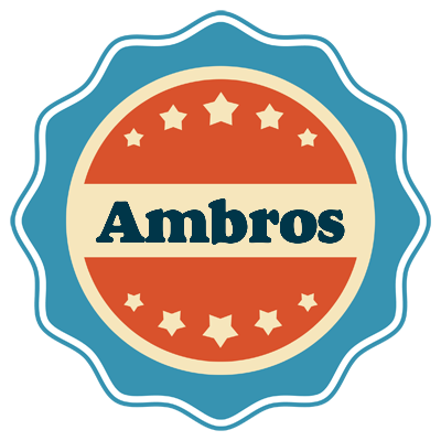 Ambros labels logo