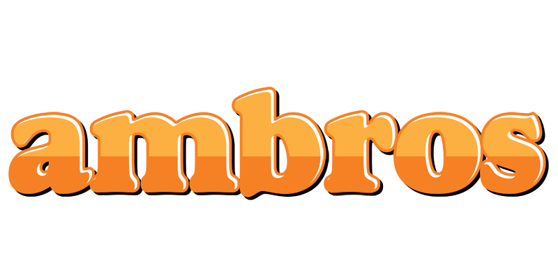 Ambros orange logo