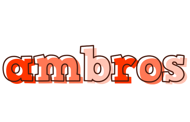 Ambros paint logo