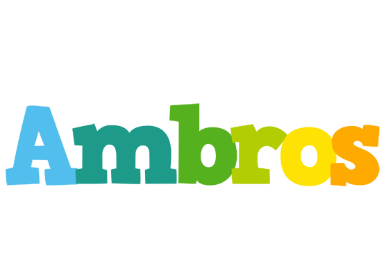 Ambros rainbows logo
