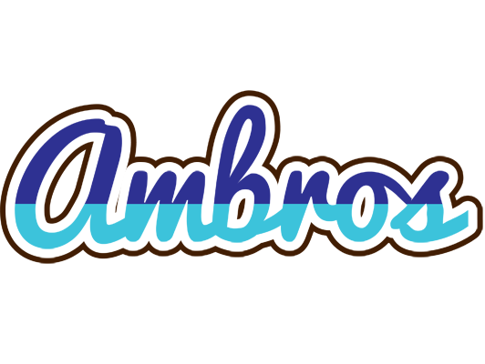 Ambros raining logo