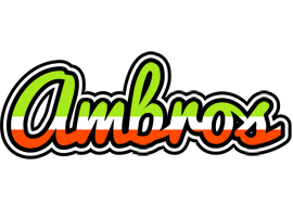 Ambros superfun logo