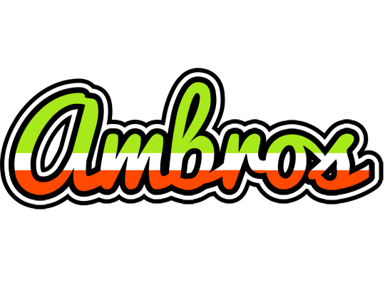 Ambros superfun logo