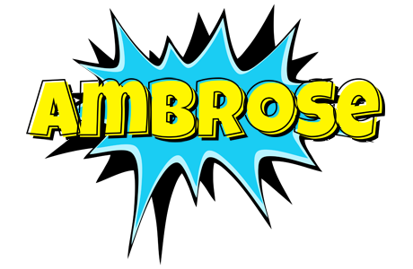 Ambrose amazing logo