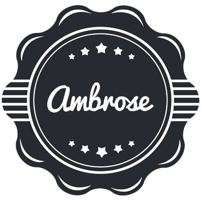 Ambrose badge logo