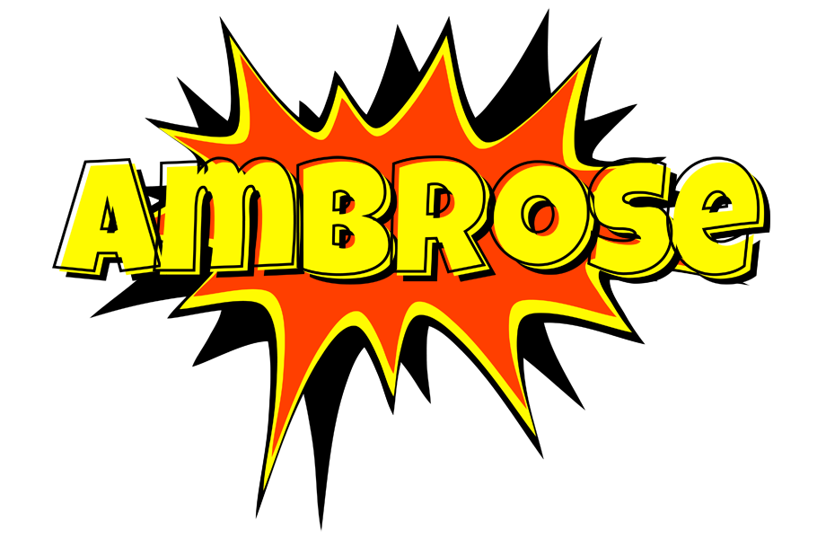 Ambrose bazinga logo