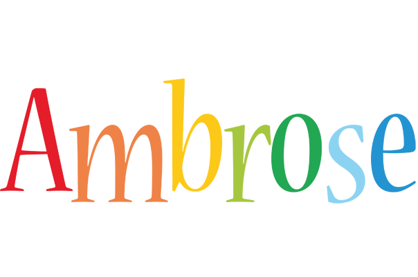 Ambrose birthday logo