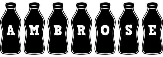 Ambrose bottle logo