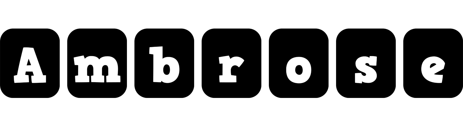 Ambrose box logo