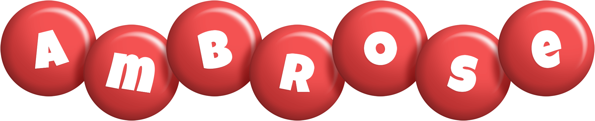 Ambrose candy-red logo