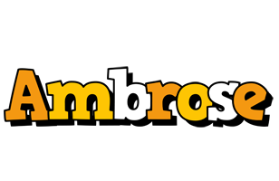 Ambrose cartoon logo