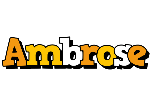Ambrose cartoon logo