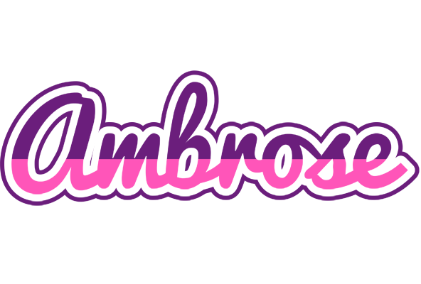 Ambrose cheerful logo