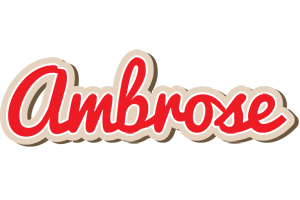 Ambrose chocolate logo