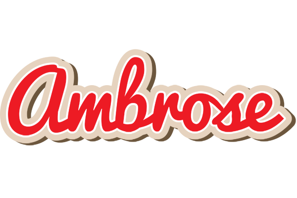 Ambrose chocolate logo
